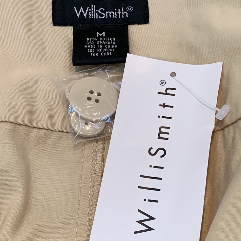 Willi Smith Khaki Safari Jacket NWT - Picture 7 of 9